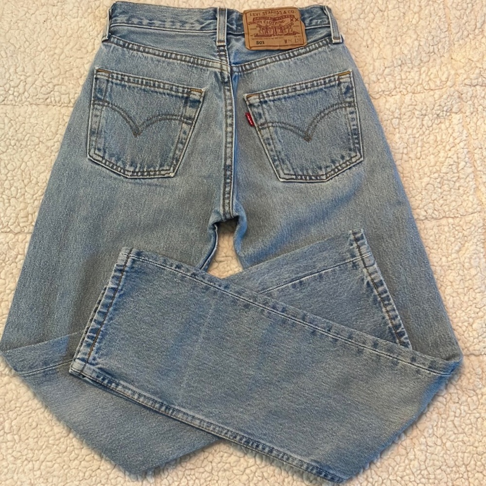 Vintage Levi’s Levis 501 Jeans Rare PETITE Size 22 23